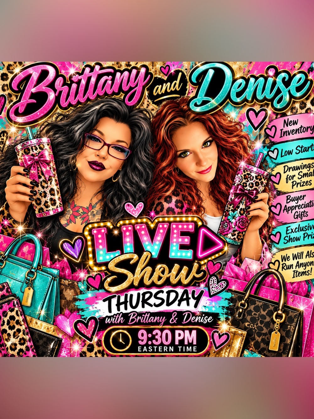 Brittany & Denise Live Share Show 10.01.26